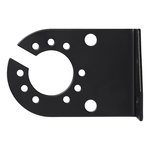 Support de douille metallique coude 8 x 5 cm