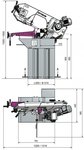 Scie ruban stationnaire diameter 170mm - 400V