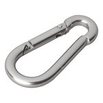 Mousqueton en acier inoxydable 6x60mm x10 pieces