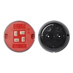 Feu arriere 3 fonctions LED 140 mm avec clignotant dynamique