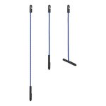 Tendeur de bache bleu 280mm - jeu de 4 pieces