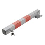 Borne de stationnement avec serrure