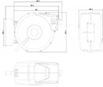 Bobine d'air 14 m - 3/8