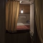 Lampe retro motif bois avec cordon 90cm