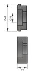 Boudineuse manuelle 1,2x140mm