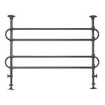 Porte-bagages pour chien 2x2 tubes metalliques