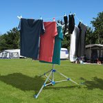 etendoir rotatif avec base et 3 piquets