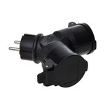 Repartiteur double Schuko