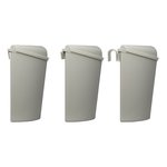 Poubelle avec couvercle 6L pour caravane/camping-car