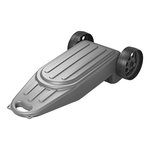 Reservoir d'eaux usees Wastemaster 38L gris
