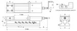 Pince mecanique-hydraulique pour machine euroline 100mm