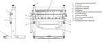 Banc de cintrage 1020mm - lame superieure segmentee