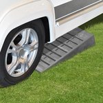 Bloc de rampe 90 mm gris - lot de 2 pieces