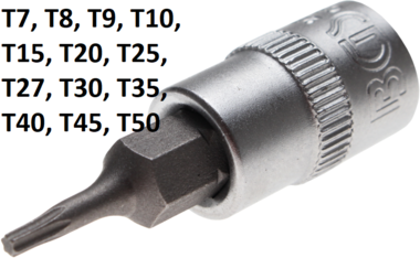 Douille hexagonale 1/4 '' / embout PAC3243203