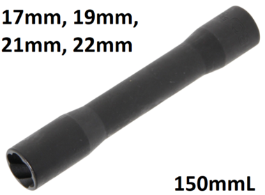 1/2 Douille Twist Speciale, 17 mm