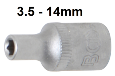 Douille Pro Torque, 1/4, 3.5 mm