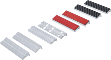 Jeu de mors de protection pour etau aluminium 125mm 8 pieces