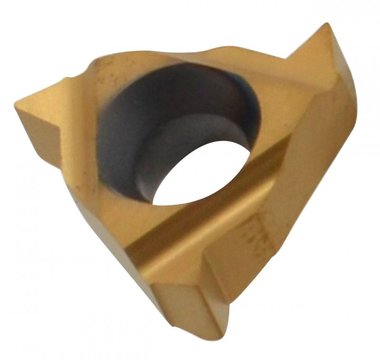 Plaque de coupe du filetage interieur revetue au pas de 0,5-1,5 mm 60°