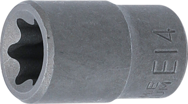 Douille pour cle, profil E 10 mm (3/8) E14