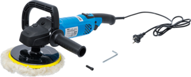 Polisseuse rotative electrique max. 3000 tr/min 1300W diametre 180mm