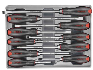 Module de 10 tournevis avec zone de frappe