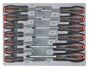 Module de 13 tournevis pour vis Torx