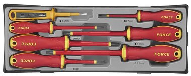 Module de 7 tournevis isoles 1000V