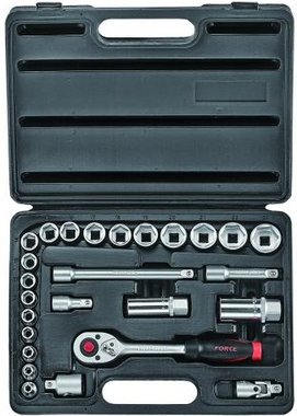 Coffret de 26 douilles & accessoires 3/8