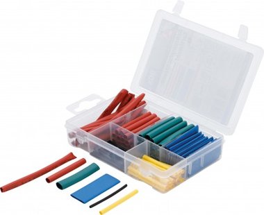 Assortiment de gaines thermoretractables multicolore 90 pieces