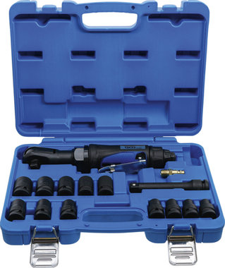 Jeu de visseuses a cliquet a air comprime 12,5 mm (1/2) 102 Nm 14 pieces