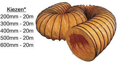 Tuyau pour ventilateurs 20 metres