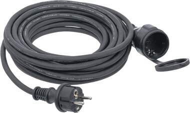 Cable de rallonge 20 m 3 x 1,5 mm² IP 44