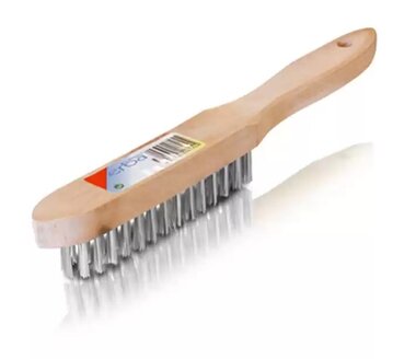 Brosse en acier 4 rangs