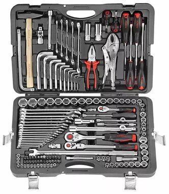 Coffret d'outils universel 142 pcs