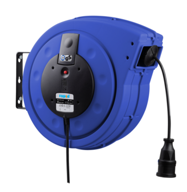 Enrouleur de cable automatique professionnel 230 V~ avec 35 m de cable