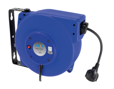 Enrouleur de cable automatique professionnel 230 V avec 10 m de cable