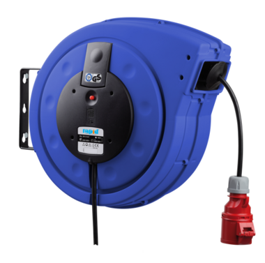 Enrouleur de cable 400 V automatique professionnel avec 30 m de cable