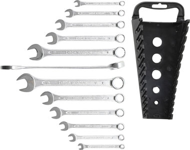 Jeu de cles mixtes 6 - 22 mm 12 pieces