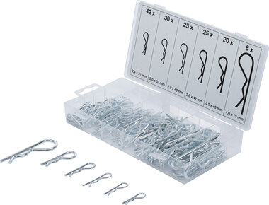 Assortiment R-Clip de 150 pieces