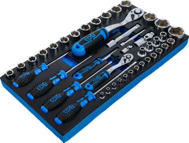 Sets d'outils sur insert moussé pour tiroir servante SP Tools - 1