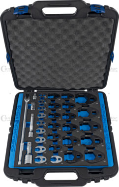 Jeu de cles a ergots 32-pcs 2/3+3/8+1/2+3/4