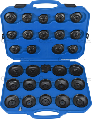 Jeu de cles pour filtres a huile 30 pieces