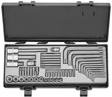 Jeu d'embouts Torx 52 pieces