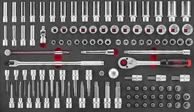 Coffret de douilles 1/2 106 pieces (10318 EVA)
