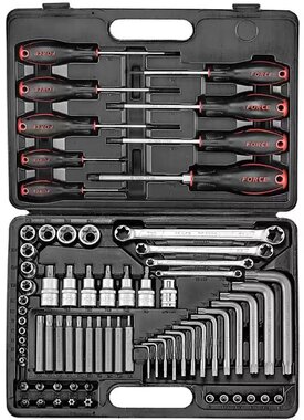 Jeu de douilles E-torx 73 pieces