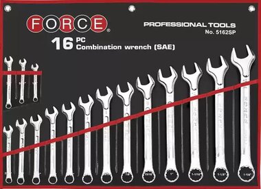 Jeu de cles mixtes 16 pieces (mallette de transport)