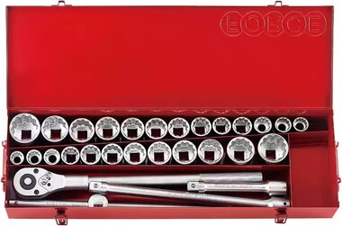 3/4 Set de bouchons 12 faces 29 pieces (S&M)