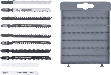 Jigsaw Saw Blade Set, 10  pieces