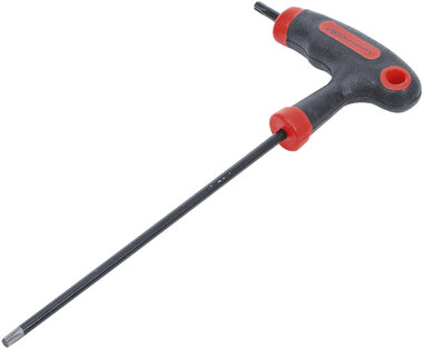 Tournevis avec poignee en T Profil en T (pour Torx) avec/sans percage frontal T25