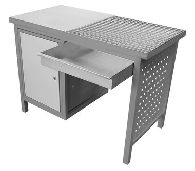 Etabli de soudage 120 cm - avec armoire